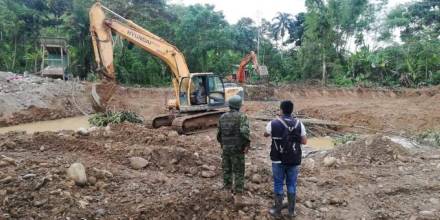 Napo vive atemorizado por la minería ilegal 