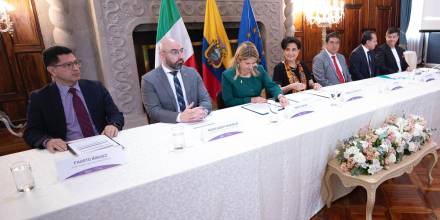 Italia desarrollará programa para reforzar seguridad y justicia de Ecuador