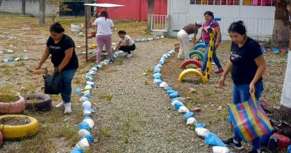 Familias de Zamora Chinchipe participaron en mingas