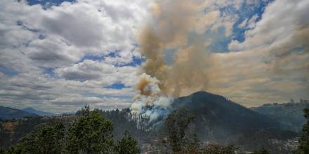 Ecuador fue declarado en emergencia nacional por incendios, déficit hídrico y sequía