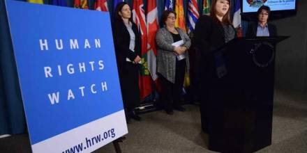 Human Rights Watch responde al gobierno de Ecuador