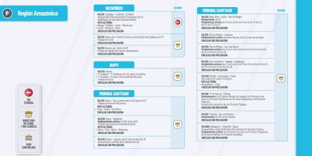 Informe Red Vial Región Amazónica - Enero 23 de 2024