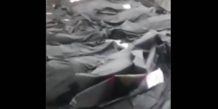 Correa comparte falso video de cadáveres en bolsas negras «en Guayaquil»