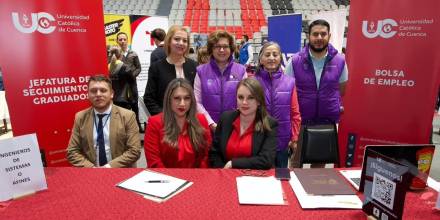 Cuenca fue escenario de feria de oportunidades laborales 