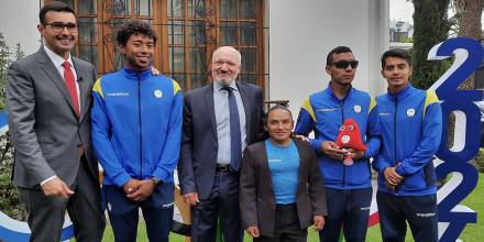 Catorce ecuatorianos participarán en los Juegos Paralímpicos de París 2024