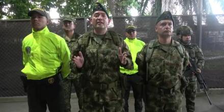 9 disidentes de las FARC fueron arrestados en la frontera con Ecuador