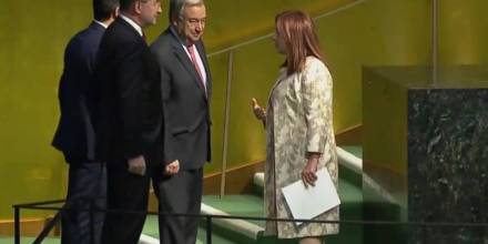 María Fernanda Espinosa presidirá la ONU por dos años