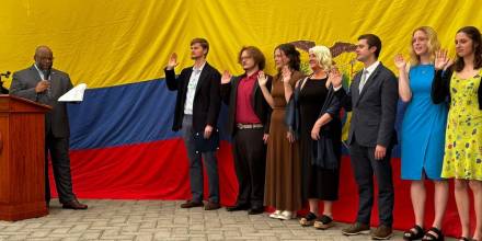 17 nuevos voluntarios del Cuerpo de Paz llegaron a Ecuador