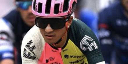 Alexander Cepeda terminó tercero en la etapa 13 del Giro de Italia