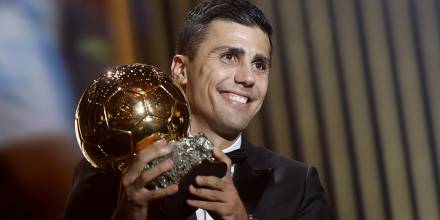  Rodri conquistó el Balón de Oro 2024