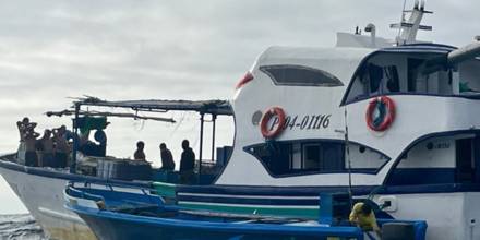 La Armada incautó 4,5 toneladas de droga cerca de Galápagos