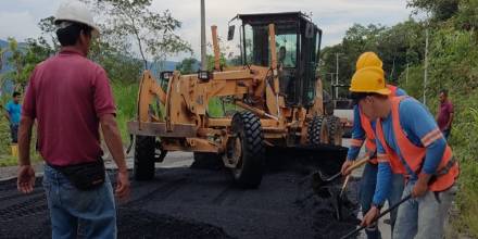 Medio millón de dólares ha sido invertido en el mantenimiento vial en Morona Santiago