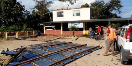 Ventarrón se llevó cubiertas de cinco casas