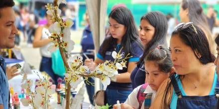 En Napo se realizó una feria navideña