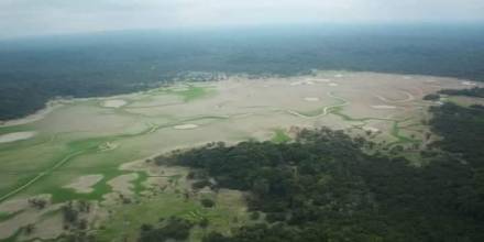 Las 14 lagunas del Cuyabeno atraviesan una grave sequía