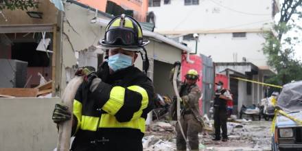 Tres personas fallecieron por explosión en Guayaquil