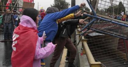 Gobierno denuncia participación de miembros del correísmo en las protestas 