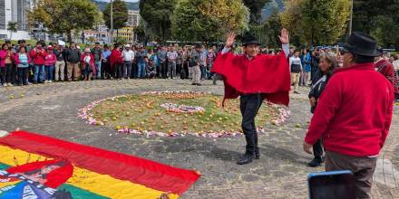 La Conaie entregó a la Asamblea su proyecto de ley de consulta previa