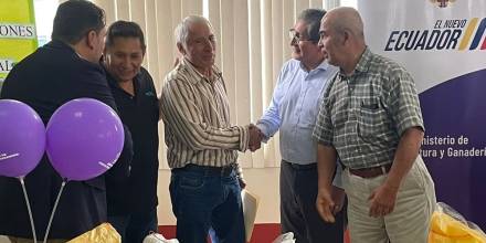 Productores de Morona Santiago recibieron 64 kits agrícolas 