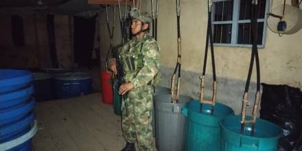 Colombia: El Ejército destruyó un laboratorio con 2,5 toneladas de cocaína 