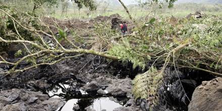 Derrame de crudo en Napo afecta 2,1 hectáreas, según ministerio del Ambiente