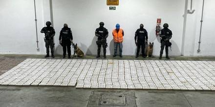 Ecuador ha decomisado 187,3 toneladas de droga en 2024