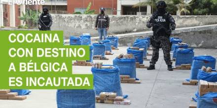 Cerca de dos toneladas de cocaína con destino a Bélgica fueron incautadas 