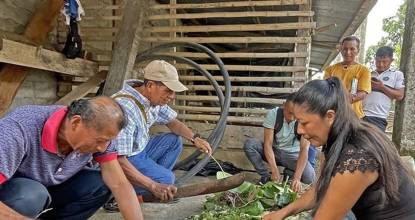 23 productores de Cotundo se capacitaron en elaboración de abono orgánico 