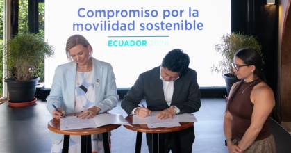 PNUD y Toyota promueven la movilidad sostenible en Ecuador