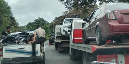 4 integrantes de Los Choneros fueron capturados en Inés Arango