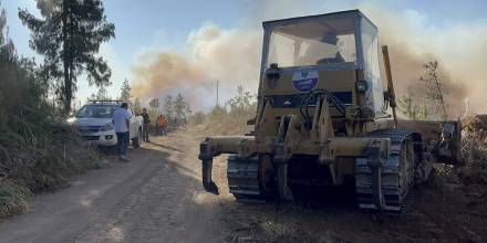 Incendio forestal en Loja, que consumió 7.600 hectáreas, fue controlado