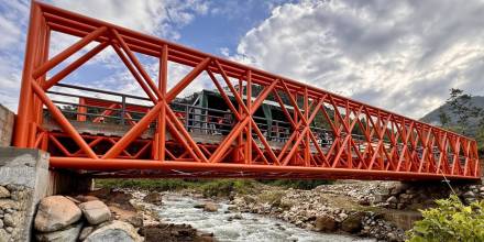 Zamora: Un puente se inauguró en Timbara 