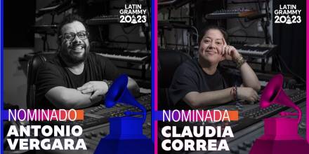 Antonio Vergara y Claudia Correa fueron nominados a los Latin Grammy