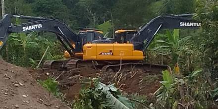 La minería ilegal está causando destrozos a lo largo del río Zamora