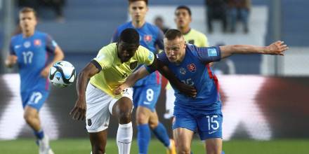 Ecuador superó 2-1 a Eslovaquia y sigue con vida en el Mundial Sub-20