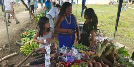 Los shuar de la Amazonia ecuatoriana decidieron exhibir y vender sus productos mediante ferias