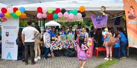 La feria ‘Infancia con Futuro’ se realizó en Lago Agrio