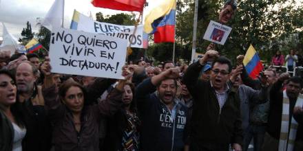 La Shyris vuelve a ser escenario de protestas