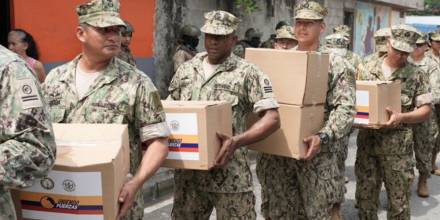 Isla Trinitaria recibió ayuda humanitaria