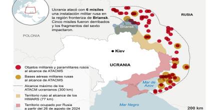 Rusia confirma el primer ataque ucraniano con misiles ATACMS