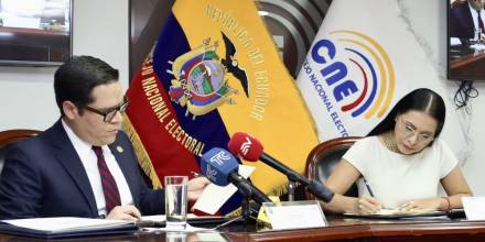 Elecciones 2025: CNE y UAFE firmaron convenio  