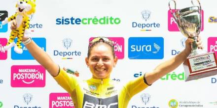 Esther Galarza lidera la Vuelta a Colombia