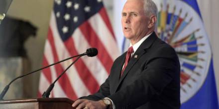 El vicepresidente de EE.UU., Mike Pence, anuncia una visita a Ecuador