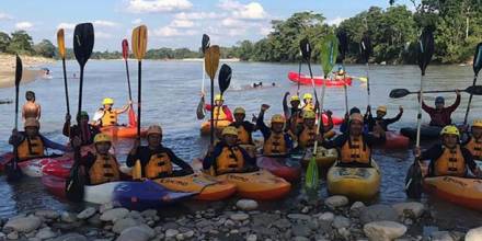 Kichwas competirán en un torneo de kayak