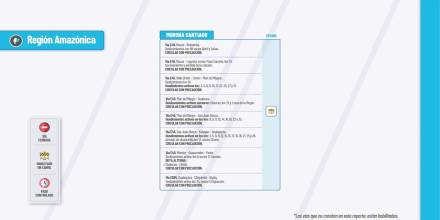 Informe Red Vial Región Amazónica - octubre 2 de 2024