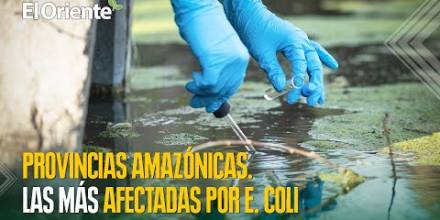 Las provincias amazónicas son las más afectadas por la bacteria E. coli