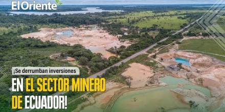 Minería ilegal y protestas derrumban inversiones en el sector minero