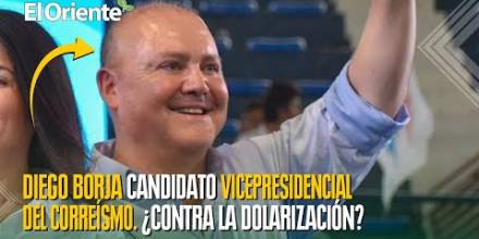 ¿Quién es Diego Borja, candidato a la vicepresidencia de Luisa González? 