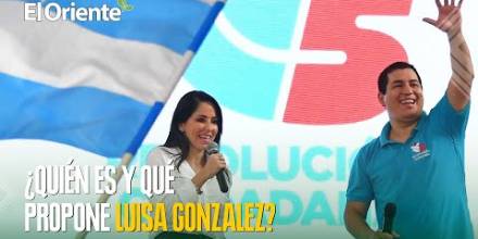 ¿Quién es y qué propone Luisa González? 