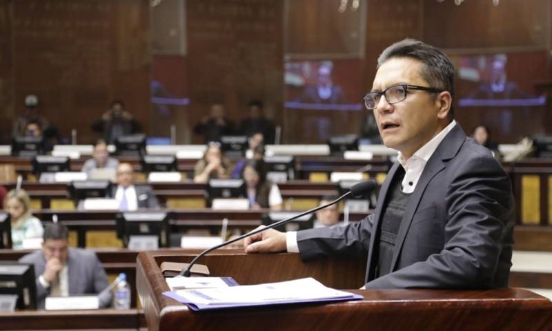 Wilman Terán aseveró que en su vida privada y pública no ha faltado a la ética / Foto: cortesía Asamblea Nacional 